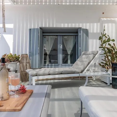 別荘 Cliffside Castro Town House スコペロス